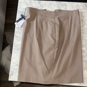 Alexander Wang Tan Pencil Skirt
